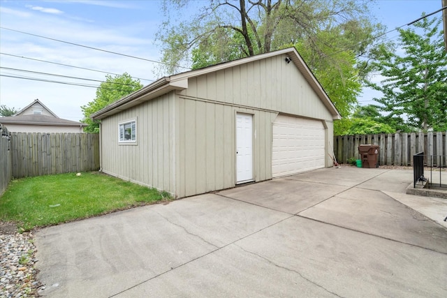 5809 W 90th Pl, Oak Lawn, IL 60453 - view of detached garage