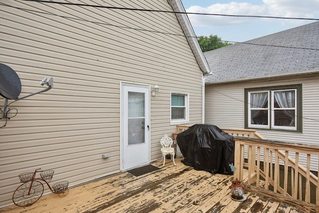 4842 S Wallace St, Chicago, IL 60609 - deck featuring a grill