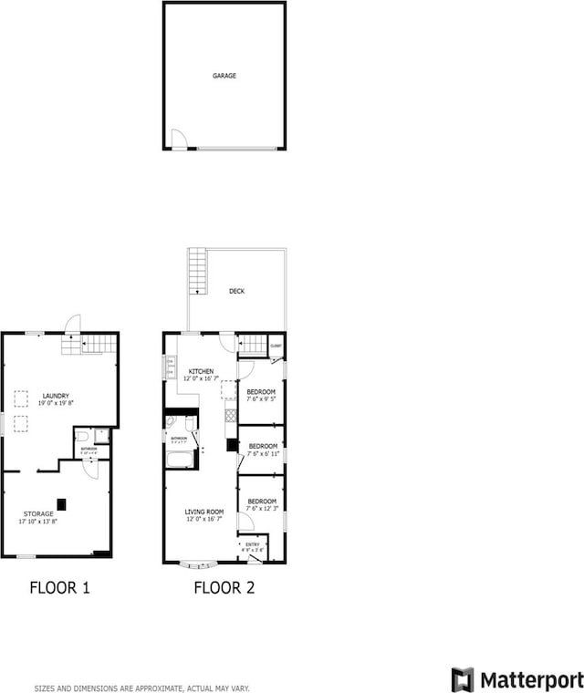 4842 S Wallace St, Chicago, IL 60609 - view of property floor plan