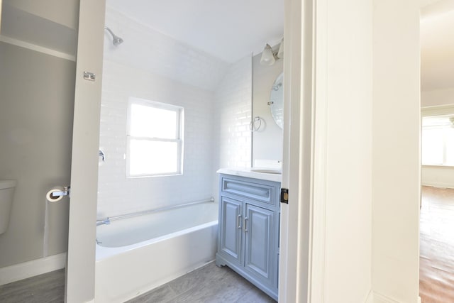 422 Sibley Blvd, Calumet City, IL 60409 - full bath featuring vanity and tub / shower combination