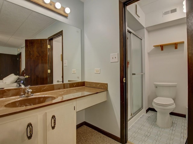 14624 Scarborough Ct S Unit G-1, Oak Forest, IL 60452 - full bath featuring vanity and a shower stall