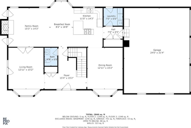 100 Homestead Dr, Wood Dale, IL 60191 - view of room layout
