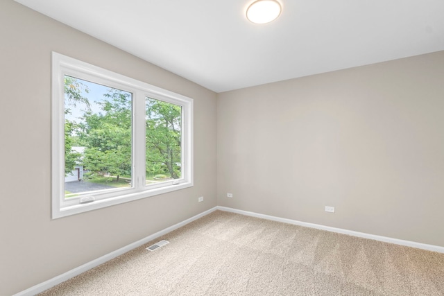 341 Tanager Dr, Woodstock, IL 60098 - spare room with baseboards and light carpet