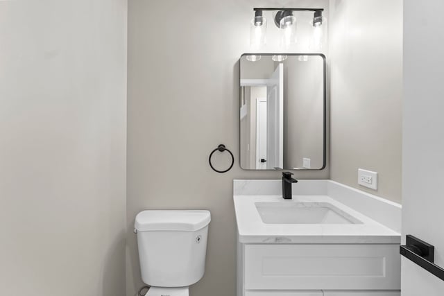 341 Tanager Dr, Woodstock, IL 60098 - bathroom with toilet and vanity