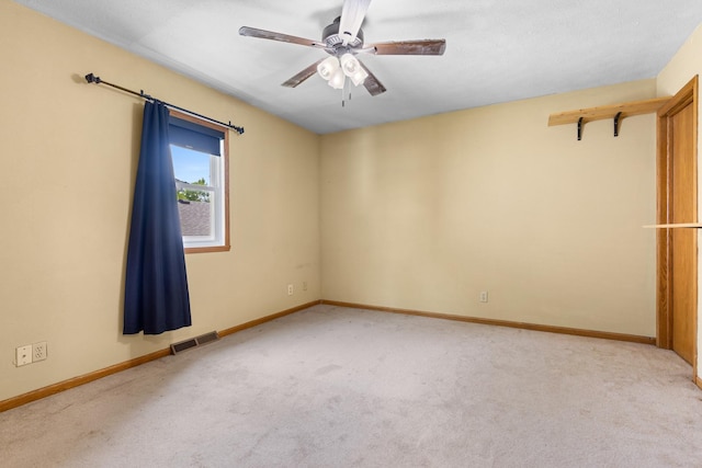 963 S Trainer Rd, Rockford, IL 61108 - empty room featuring carpet flooring and ceiling fan