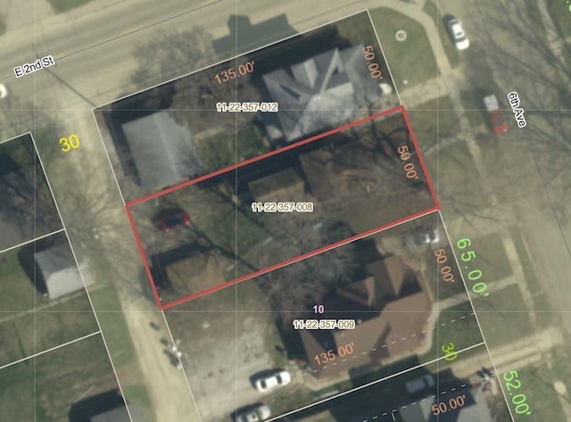 109 S 6th Ave, Sterling, IL 61081 - aerial map of property and surrounding area