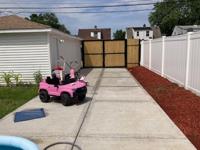7814 S Trumbull Ave, Chicago, IL 60652 - view of patio featuring a gate