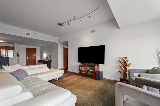 301 N Neil St Unit 609, Champaign, IL 61820 - living room with baseboards