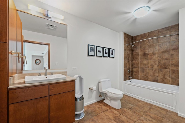 301 N Neil St Unit 609, Champaign, IL 61820 - full bath featuring vanity,  shower combination, and tile patterned flooring