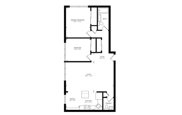 1333 W Touhy Ave Unit 102, Park Ridge, IL 60068 - view of floor plan / room layout