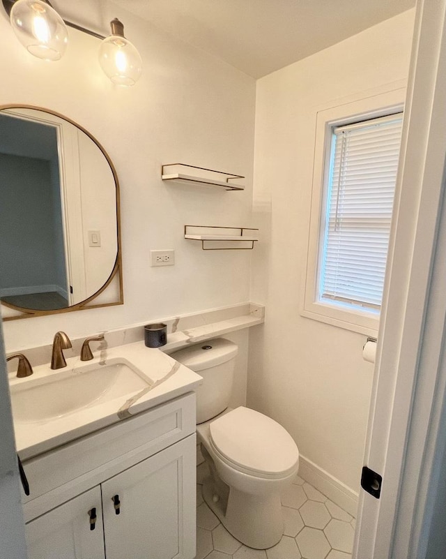 225 Webster Ln, Schaumburg, IL 60193 - bathroom featuring vanity and tile patterned floors