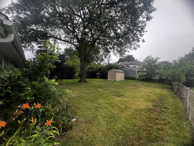 225 Webster Ln, Schaumburg, IL 60193 - view of yard with a storage unit