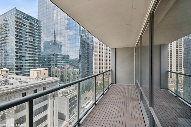 100 E 14th St Unit 1108, Chicago, IL 60605 - balcony featuring a view of city