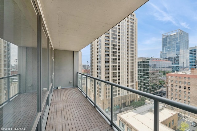 100 E 14th St Unit 1108, Chicago, IL 60605 - balcony with a city view