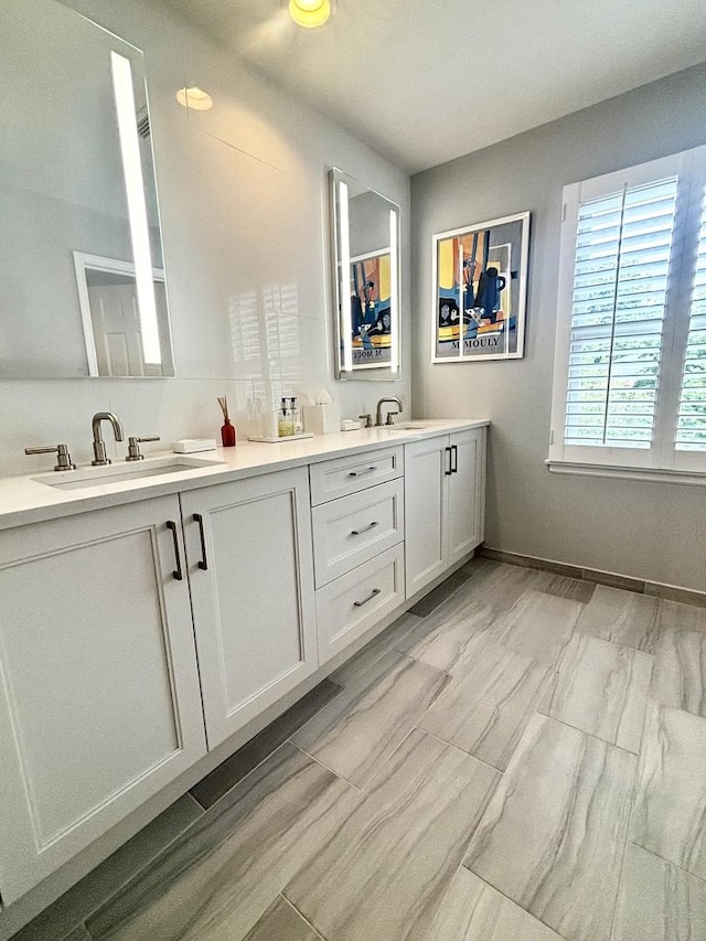 4049 Michelline Ln, Northbrook, IL 60062 - bathroom with double vanity