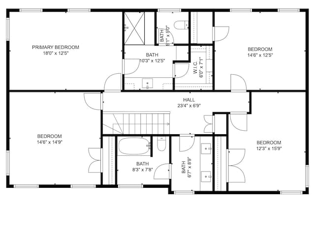 4049 Michelline Ln, Northbrook, IL 60062 - view of floor plan / room layout
