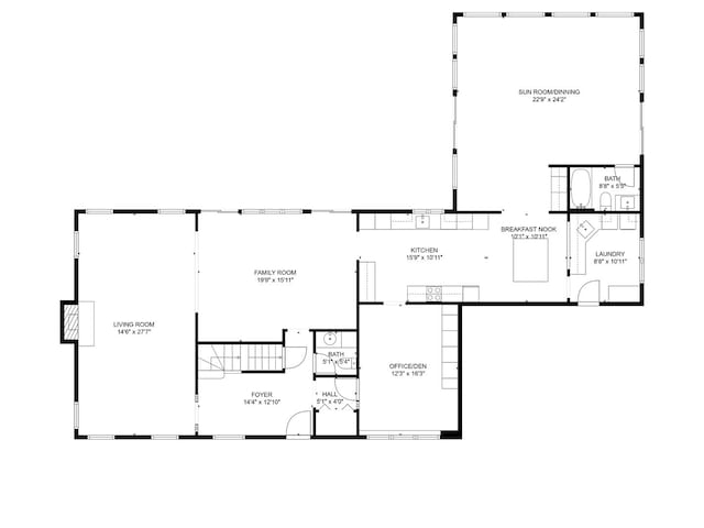 4049 Michelline Ln, Northbrook, IL 60062 - view of property floor plan