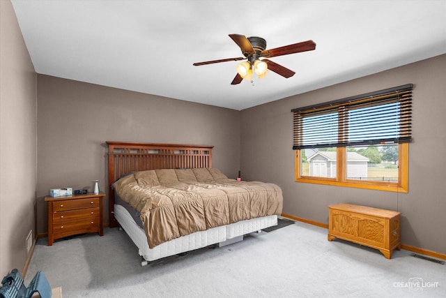 906 Whitetail Ln, Sandwich, IL 60548 - bedroom featuring carpet floors and ceiling fan