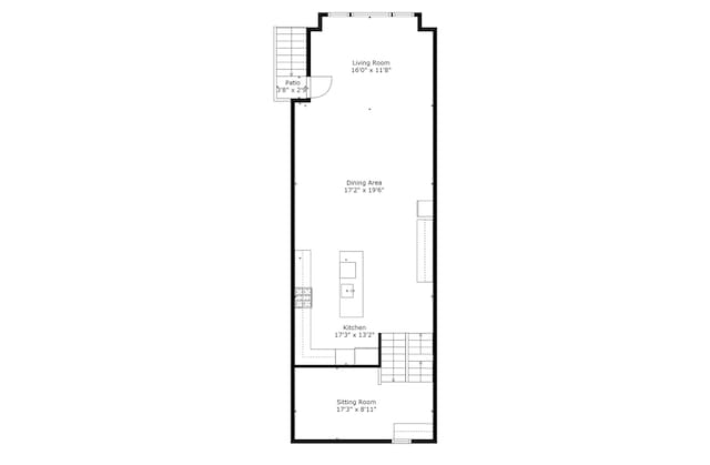 2036 W Huron St, Chicago, IL 60612 - view of home floor plan