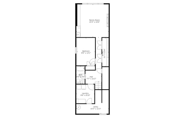 2036 W Huron St, Chicago, IL 60612 - view of room layout