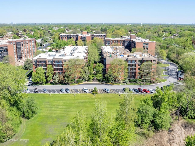 123 Acacia Cir Unit 414, Indian Head Park, IL 60525 - drone / aerial view of apartment complex / building