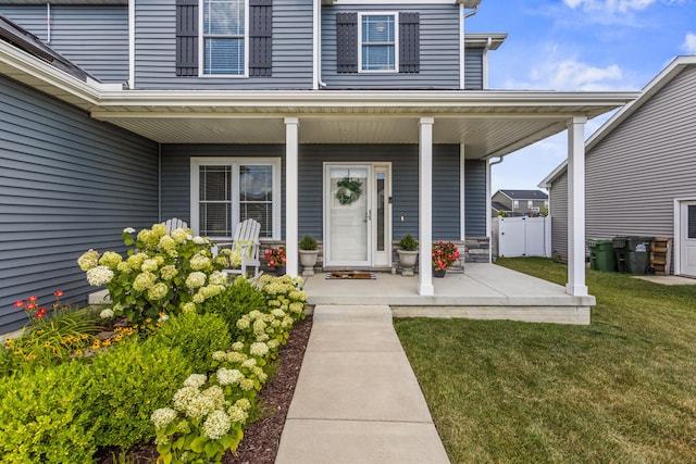 806 Cole Ln, Mahomet, IL 61853 - property entrance with a porch