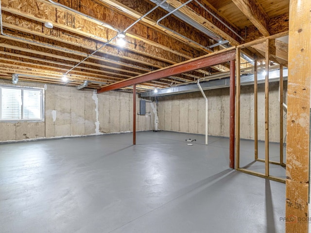 696 S Jade Ln, Round Lake, IL 60073 - basement featuring electric panel