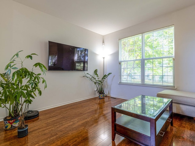 696 S Jade Ln, Round Lake, IL 60073 - living area with wood finished floors