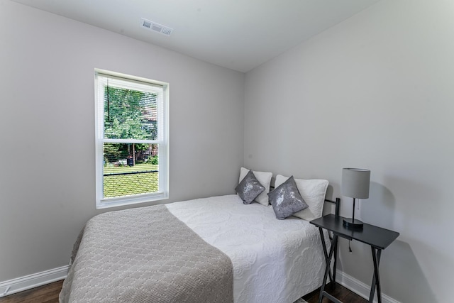 4438 S Knox Ave, Chicago, IL 60632 - bedroom with dark wood-type flooring