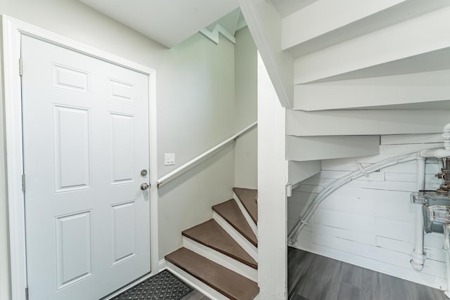 4438 S Knox Ave, Chicago, IL 60632 - staircase featuring wood finished floors