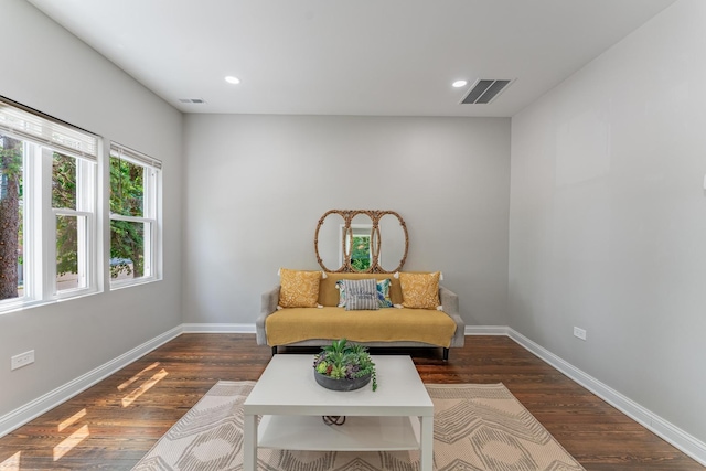4438 S Knox Ave, Chicago, IL 60632 - living area with dark wood finished floors and recessed lighting