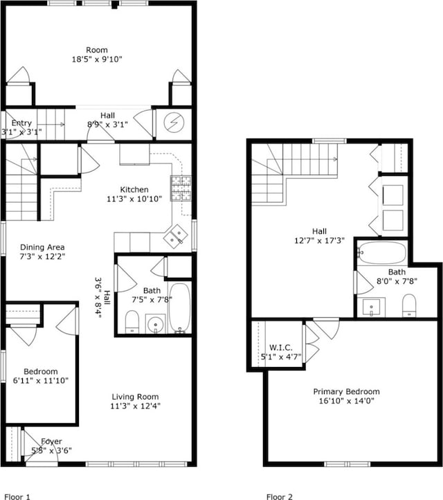 2314 N Mango Ave, Chicago, IL 60639 - view of property floor plan
