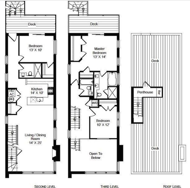 1547 N Wood St Unit 2, Chicago, IL 60622 - view of floor plan / room layout