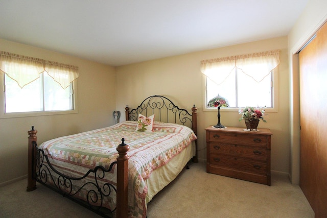 420 W N St, Bradley, IL 60915 - bedroom with light carpet and a closet