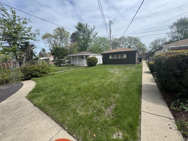 7649 S Michigan Ave, Chicago, IL 60619 - view of yard