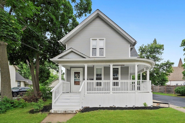 422 Locust St, Elgin, IL 60123 - view of front of home with a porch