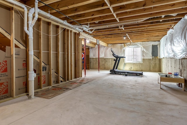 650 Anacostia Dr, Roscoe, IL 61073 - below grade area featuring electric panel