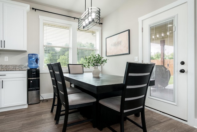 650 Anacostia Dr, Roscoe, IL 61073 - dining room featuring dark wood finished floors