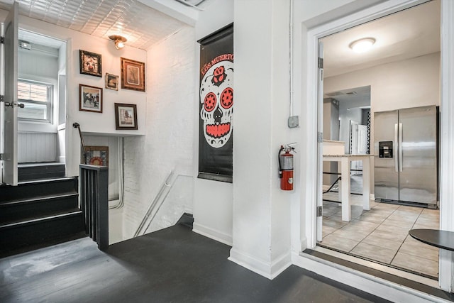 2630 S Spaulding Ave, Chicago, IL 60623 - hall featuring baseboards and stairs