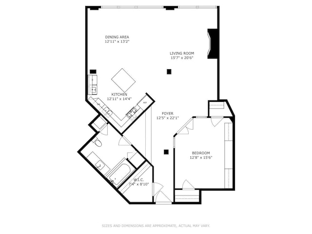 913 W Van Buren St Unit 4C, Chicago, IL 60607 - view of floor plan / room layout