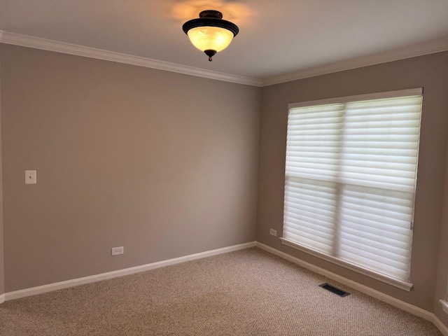 36138 N Springbrook Ln Unit 36138, Gurnee, IL 60031 - spare room featuring light colored carpet and crown molding