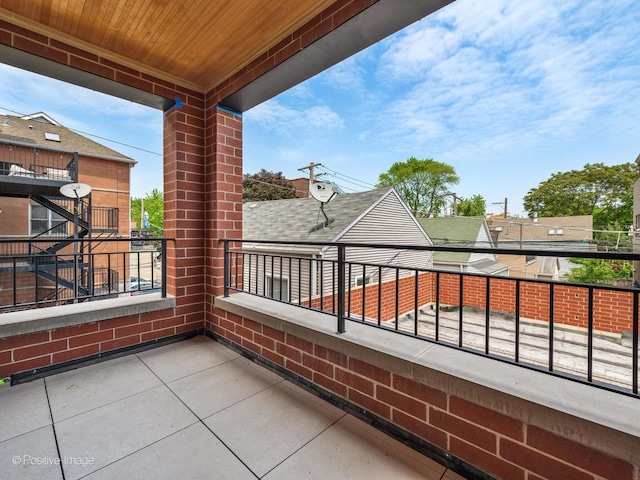 2841 N Southport Ave Unit 2, Chicago, IL 60657 - view of balcony