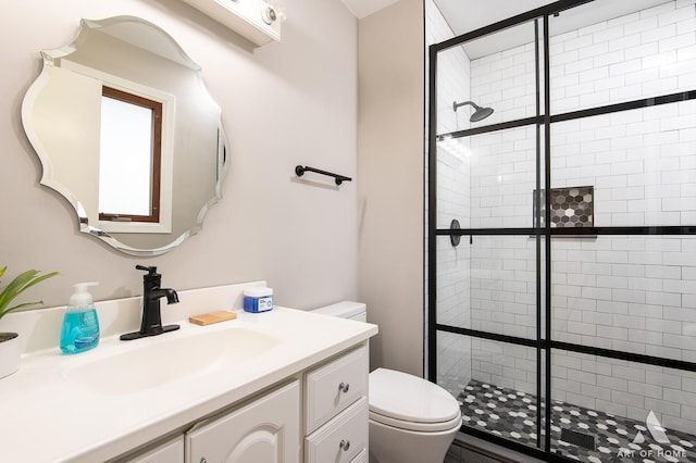 8226 Bob O Link Rd, Orland Park, IL 60462 - full bath featuring a stall shower and vanity