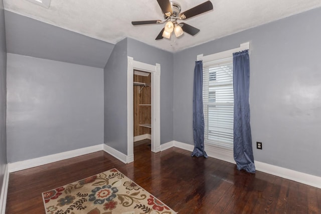 616 N Main St, Pontiac, IL 61764 - bonus room with hardwood / wood-style floors and a ceiling fan