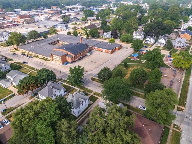 616 N Main St, Pontiac, IL 61764 - aerial overview of property's location featuring nearby suburban area
