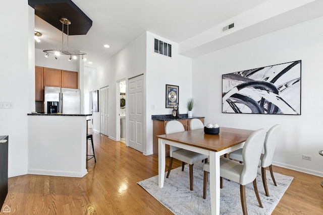 1708 W Chicago Ave Unit 3, Chicago, IL 60622 - dining room featuring light wood finished floors and recessed lighting