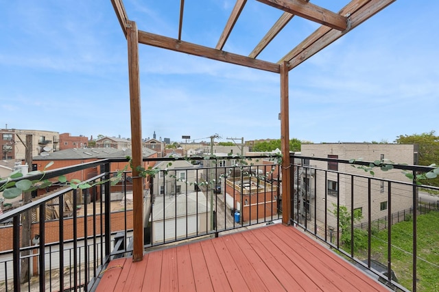 519 S Maplewood Ave Unit 4S, Chicago, IL 60612 - deck featuring a residential view