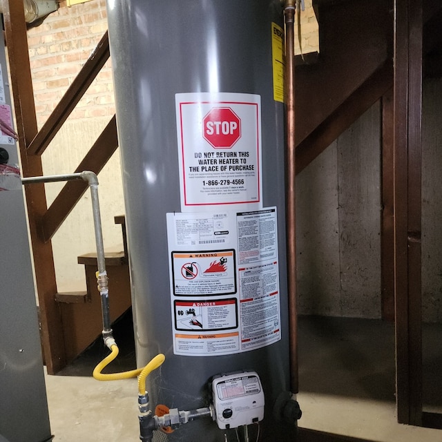 5549 W 83rd Pl, Burbank, IL 60459 - utilities featuring water heater