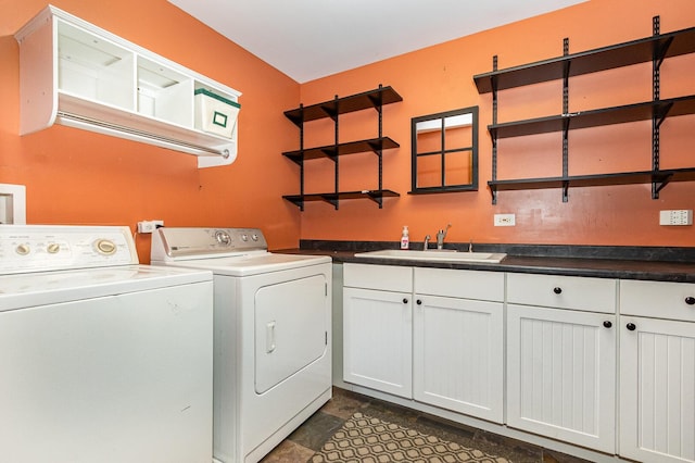 8741 W Blackthorne Way, Frankfort, IL 60423 - laundry room with washing machine and dryer and cabinet space