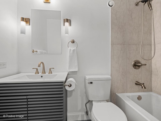 1122 N Clark St Unit 2609, Chicago, IL 60610 - full bathroom with vanity and shower / bathtub combination